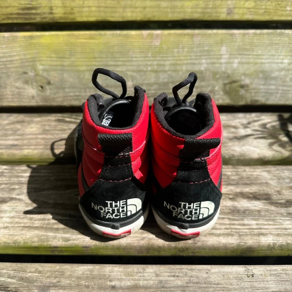 Vans x‎ The North Face Sk8-Hi 46 MTE DX Black Red Suede Sneakers Men 7.5 Women 9